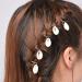 Fenghunayue 80-Piece Hair Clip Set | Dreadlocks Pearl Accessories Metal Rings & Cuffs for Parties & Braids - Gold & Silver - Buy Online on GoSupps.com