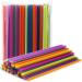 300 Neon Mini Bar Cocktail Straws - Plastic Drink Stirrers for Coffee and Cocktails - Buy Online on GoSupps.com