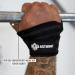 ASTUNGT Figure 8 Train Aid - Padded Weightlifting Straps for Bodybuilding Pull-Ups Powerlifting & Cross Training - Black - Buy Online on GoSupps.com