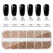 2320Pcs Molisaka Rose Gold Rhinestones for Nails â€“ Sparkling Glass Nail Gems & Bling Art Accessories - Buy Online on GoSupps.com