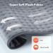 Heating Pad Electric Heat Pad for Pain Relief 16x30 - 6 Settings, 4 Timer Modes, Auto Shut Off - Neck, Back, Shoulder Pain & Muscle Relief - Washable Charcoal Grey - Buy Online on GoSupps.com