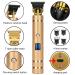 Cordless Rechargeable Hair Clippers & Trimmer for Men with LCD - Beard Shaver & Grooming Kit - Professional Barbershop Quality (Gold) - Buy Online on GoSupps.com