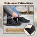 FitVille Diabetic Shoes for Women - Wide Width Slip-On Boots | Lightweight Adjustable Walking Shoes for Foot Pain Relief & Swollen Feet (Black 9 Wide - Buy Online on GoSupps.com