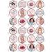 24 Aesthetic Nurse Cupcake Toppers Aesthetic Practitioner Theme Edible Premium Thickness SWEETENED Vanilla Wafer Discs Cake Decorations - Buy Online on GoSupps.com