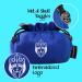 CardKingPro Blue Dice Bag with Pockets - 150+ Dice Capacity - Ideal for Dice Hoarders - Buy Online on GoSupps.com
