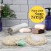 Turkish Style Sisal Loofah 2-Pack - Handwoven Agave Fiber Shower Sponge - Large Exfoliating Body Scrubber with Soap Pocket & Loop - Organic Vegan Bath Accessories - Buy Online on GoSupps.com