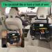 ECWKVN Car Front Seat Organiser - Heavy Duty Passenger Tidy Backseat Storage Bag with 10 Pockets - Black - Buy Online on GoSupps.com