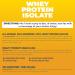 About Time Whey Isolate Protein - Non-GMO All Natural Gluten/Lactose Free 24g Protein per Serving (Vanilla 2 lbs) - Buy Internationally - Buy Online on GoSupps.com