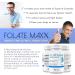 FolateMaxx 1mg L-Methylfolate Supplement - Professional Strength 5-MTHF - 180 Vegetarian Capsules, Non-GMO, Gluten-free, Soy-free, GMP Certified - Buy Online on GoSupps.com