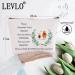 LEVLO Braver Stronger Smarter Zippered Cosmetic Bag for Women & Girls | Stylish Winnie Bag - Shop Internationally - Buy Online on GoSupps.com