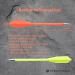 SPEED TRACK 60PCS 6.25 Inch Mini Crossbow Bolts Set 50-80LB - Sharp Metal Tip, Reusable Arrows for Target Practice, Hunting, Fishing - Red/Yellow - Buy Online on GoSupps.com