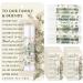 Swiffen 36 Pcs Green Chinoiserie Wedding Favor Gift for Guests Lip Balm Lemon Tea Tree Scent Baby Shower Favors for Gender Reveal Games Prizes Bridal Shower Party Supplies