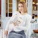 LEVLO Braver Stronger Smarter Zippered Cosmetic Bag for Women & Girls | Stylish Winnie Bag - Shop Internationally - Buy Online on GoSupps.com