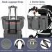 7-Piece Large Diaper Bag for Babies | Portable Diaper Pad Pacifier Pocket & Organizer | Multifunctional Hospital & Travel Bag - A2 Dark Gray - Buy Online on GoSupps.com
