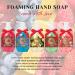 Foaming Hand Soap Gift Set for Women Liquid Hand Soap - Set of 5 Gentle Foaming Soaps (5x10.8fl.oz) Assorted Luxury Hand Wash Includes Gift Card & Premium Box Kitchen Bathroom Home Essentials - Buy Online on GoSupps.com