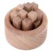 1 Set Beauty Salon Diffuser Wood Diffuser Domestic Use Wood Decor Diffuser Woodpile Shape Diffuser Office Diffuser Office Ornament Diffuser