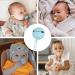 Baby Dummy Case Pacifier Case Travel Soother Box Transparent Soother Pod Pacifier Holder Box for Kids (Small Green) Small Green - Buy Online on GoSupps.com