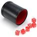Harbor Loot Red Dice Shaker Cup with Matching Set of 6 Translucent Dice - Buy Online on GoSupps.com