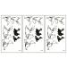ONCEX Mini 3 Sheets Tattoos Temporary Fake Travel World Map Cartoon Tattoo Designs Sexy Body Arms Legs Shoulder or Back for Kid Teens Men Women