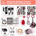 Hahaland Baby Toys 0-6 Months | 30 TLG Black & White Educational Set | Montessori Fabric Book & Stroller Toys | Brain Development Gift - Buy Online on GoSupps.com