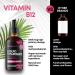 Extra Strength Vegan Vitamin B12 Sublingual Drops 5000mcg - Natural Energy & Mood Boost - Made in USA - 100% Methylcobalamin - 2 Fl OZ - Buy Online on GoSupps.com