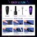 12 Colors Cat Eye Gel Nail Polish Set - 9D Magnetic Galaxy Polish & Black Gel for DIY Nail Art - Home Manicure Essentials - Buy Online on GoSupps.com