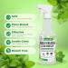 Mighty Mint Mold & Mildew Stain Remover Spray - Natural Peppermint Fast Cleaning for Bathroom Kitchen Hard Water & Outdoor Use - 16oz - Buy Online on GoSupps.com