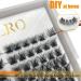 Kmilro 144 Pcs Cluster Lashes DIY Eyelash Extensions C D Curl 10-16mm Mega Volume Fluffy Wispy Individual Lashes - Volume 0.07C-MIX - Buy Online on GoSupps.com