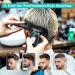 Professional USB Rechargeable Hair Clippers for Men Kids - Cordless Electric Hair Trimmer Kit with 4 Guide Combs - Lumitact - Buy Online on GoSupps.com