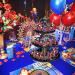 Superhero Cupcake Stand (3 Tier) Hero Themed Birthday Party Centerpiece for Kid Birthday Party Decorations Supplies - Buy Online on GoSupps.com
