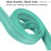 Vivaglory Traffic Handle Dog Leash - Strong Reflective 2 Padded Handles Metal Hook 1.5m x 2.5cm - Ideal for Training - Turquoise - Buy Online on GoSupps.com