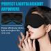 EI Sonador 3D Contoured Sleep Eye Mask for Men and Women - Black - Buy Online on GoSupps.com