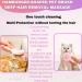 Self Cleaning Cat Grooming Brush - Pink | For Short & Long Haired Cats, Kittens, Puppies, and Rabbits - Buy Online on GoSupps.com