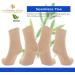 Womens Diabetic Ankle Socks - Soft Thin Bamboo, Wide Top, Neuropathy, Seamless Toe - Beige (Size 6-9) - Buy Online on GoSupps.com