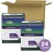 Depend Underpads for Incontinence 36x21 - Slip Resistant Disposable Bed Protectors - 24 Count (2 Packs) - Overnight Absorbency - Packaging May Vary - Buy Online on GoSupps.com