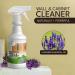 Natural Wall Cleaner Spray - 24oz Lavender Stain Remover for Painted Walls Ceilings Cabinets & More - Effective Dirt Dust Odor & Grease Remover - Multipurpose Cleaning Solution - Buy Online on GoSupps.com