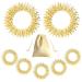 Murlancra massage rings for fingers and wrists acupressure ring bracelet stress reduction for osteoarthritis promotion of blood circulation rings set