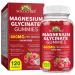 Magnesium Glycinate Gummies 600mg per Serving Magnesium Supplement Gummies for Relaxation Muscle Bone and Energy Support 120 Count
