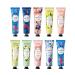Small Hand Cream for Dry Cracked Hands Nurse Doctor Working Hand Natural Fragrance Mini Hand Lotion Travel Size Hand Cream Baby Bridal Shower Wedding Favors Gift for Women Adult Guests Girl(10 Pack) 31 g (Pack of 1)