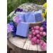 EDMIS Organic Natural Blueberry Soap Set - 4 Handmade Chemical-Free Bar Soaps - Buy Online on GoSupps.com
