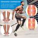 Cerpite Zipper Compression Socks - 2 Pairs, 15-20mmHg, Knee-High, for Men & Women, Running, Black/Beige, L-XL - Buy Online on GoSupps.com