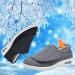 Diabetic Shoes for Women Adjustable Non-Slip Winter Sneakers for Swollen Feet & Edema | Thermal Fleece Lined | Perfect Mother's Day Gift (Size 11.5 A Black - Buy Online on GoSupps.com