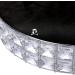 Sparkly Crystal Vanity Tray - Large Silver Mirror Jewelry Organizer for Makeup and Perfume Display - Decorative Bathroom Home Decor - Buy Online on GoSupps.com