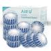 AIR U+ 12 Pcs Toilet Bowl Tablets, Toilet bowl Cleaner tablets for Descaling & Deodorizing, Efficient Cleaning Toilet Tank Cleaner tablets, Slow-Release Technology Long-lasting 300 brushes per pc, Mild Fresh Pine Scent 1.