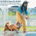 Alagirls Adjustable Dog Life Jacket Vest - Lifeguard Pet Lifebuoy for Swimming | Orange Sizes S (42-54cm Chest) - Buy Online on GoSupps.com