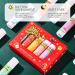 Fruity Lip Balm Christmas Gift Box Lipstick Case Moisturizing Fruit Lipstick 6pcs - Buy Online on GoSupps.com