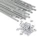 30 Pieces 1/4 x 9.4 Inch Spiral Steel Boning Precut with 30 Steel Boning Tips Corset Boning for Sewing Corsets Costume Making Structure and Form for Corsets Costume Set