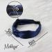 Satin Navy Knot Headband for Women: Chic Hair Accessory - Buy Online on GoSupps.com