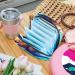 Sanitary Napkin Storage Bag - Sailfish Design | Portable Menstrual Cup & Women's Tapes | Ideal for First Period & Female Menstruation - Buy Online on GoSupps.com