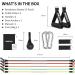 PROIRON Resistance Bands Set for Men and Women - Fitness Tubes with Handles for Home Gym Training - Buy Online on GoSupps.com